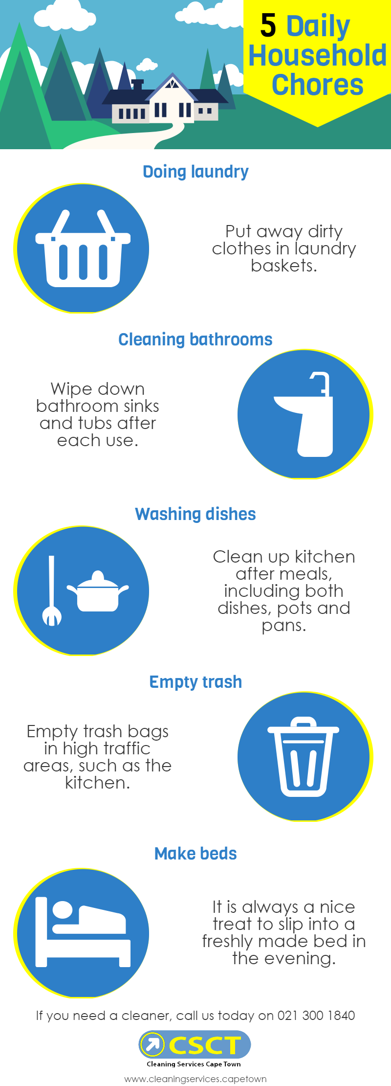 cleaning tips at home